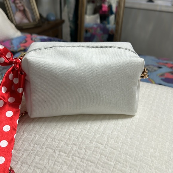 Dior beaute cosmetic bag with unbranded chain, Twilly and box - Picture 5 of 8